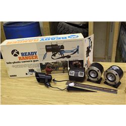 Lot of Misc. (Ready Ranger Camera Gun, Viewmaster, Realistic Speakers, Light)