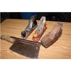 Metal Planers(2)(Talco&Rapier), Wooden Planer(1)&Clever
