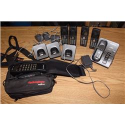 Panasonic Wireless Phone Set (4 Phones)&Nokia Technophone