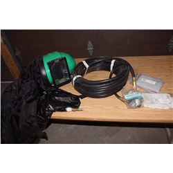 Clemco Chemical Mask, Air Hose & Safety Lenses