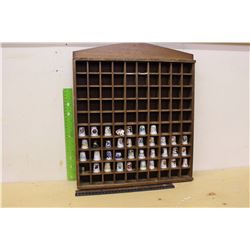 Thimbles & Display Rack (18”x15”)