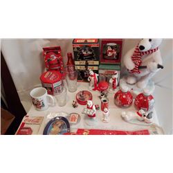 Lot of Assorted Coco-Cola Items