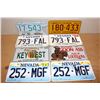Image 1 : Lot of Assorted License Plates (8)