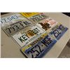 Image 6 : Lot of Assorted License Plates (8)