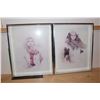 Image 1 : Framed Sarah Moon Prints (2)(21”x17”)