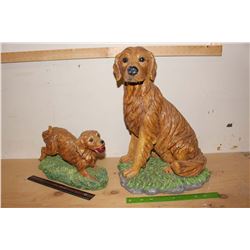 Dog Statues (2)