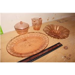 Pink Depression Glass