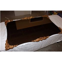 Mirror w/Gold Colored Trim (33”x49”)