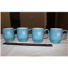 Image 1 : Baby Blue Saskatchewan Mugs (4)