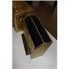 Image 4 : Brass Colored Chest(18”x12”x12) & Magazine Stand(14.5”x11”)