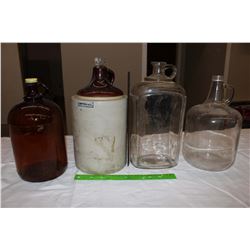 Jugs (4)(Imperial, Brights, Javex)