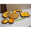 Image 2 : Retro Pottery, Lazy Susan And Serving Platters