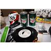 Image 3 : Lot of Vancouver Canucks Items (Canada Dry Cans, Cereal Box, Hat, Etc;)