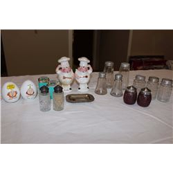Lot of Assorted Sets of Salt & Pepper Shakers