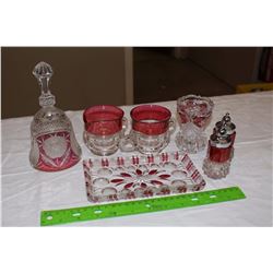 Cranberry Glassware