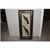 Image 1 : Framed Flintlock Pistol Wall Piece (33”x14”)