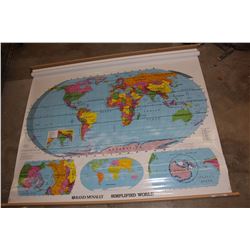 Roll-Up School Map (68” Long)