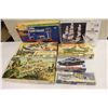 Image 1 : Assortment of Models (Boats, Vehicles, Planes)