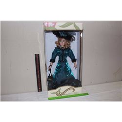 Timeless Treasures- Genuine 18” Porcelain Collectors Doll w/Stand (NIB)