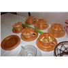 Image 2 : Fire King Cups (6), Saucers (9) & Misc.