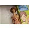 Image 2 : Lot of Barbie Related Items (1999 Barbie Rock&Roll Radio House (Radio Works), 1965 Doll, Fashion Dol