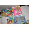 Image 3 : Lot of Barbie Related Items (1999 Barbie Rock&Roll Radio House (Radio Works), 1965 Doll, Fashion Dol