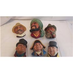 Lot Of Bosson Heads (6)