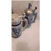 Image 3 : Lot Of 5 Beer Steins