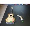Image 1 : Wyatt Earp Guitar (25” Tall)& Cap Gun