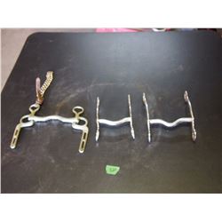 Nickel Bit GWS. Company (1)& Horse Bits (2)