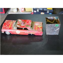 Fire Chief Chevrolet Impala& Copper Planter