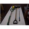Image 1 : Electric Grass-Whip Weed-Eater (Working), Snow Shovel& Water Wand