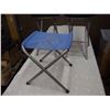 Image 2 : Padded Folding Chairs (2)& Folding Nylon Chair
