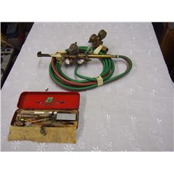 Torch w/Hoses, Gauges& Accessories