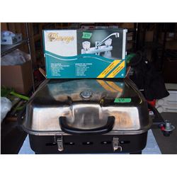 Table Top BBQ, Two Handle Kitchen Deck Faucet (NIB)