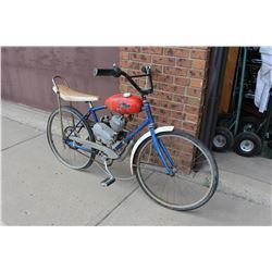Fuji Motors Bicylce Converted With Engine, Not Running.