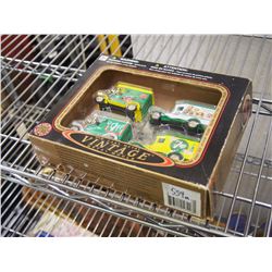 Die Cast Metal Vintage Cards, 7up