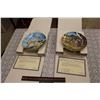 Image 1 : Collectible Plates W/ Certificates Or Authenticity (2)