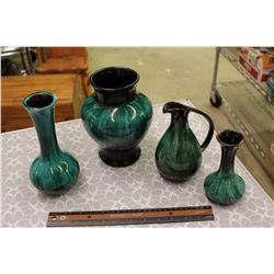 Blue Mountain Pottery Vases And Jugs (4)