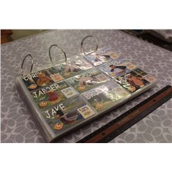 Binder Of Beanie Babbies Cards