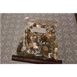 Ziplock Bag FULL Of World Coins