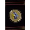 Image 8 : Lot Of 25 Cent Colored Coins, Bird Themed