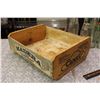 Image 2 : Wooden Grape Crate With Vintage Soda bottles