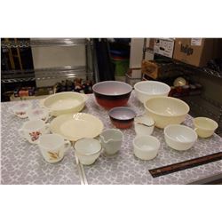 Fire King Kitchenware (Chip And Dip Burnt Red, Misc)