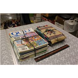 Quilting Magazines (18) W. Quilting Fabric