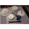 Image 4 : Lot Of Enamel Kitcheware