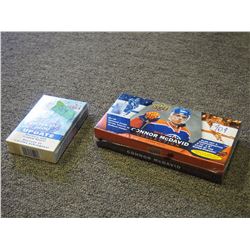 Lot of 2 Sealed Hockey Sets: 2015-16 Connor McDavid Upper Deck Collection, 25 Tribute Cards & 2008-0