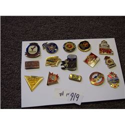 Lot of 15 different Beer / Alcohol related Lapel Pins