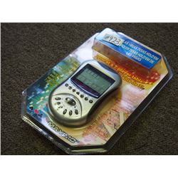 Las Vegas Texas Hold’em hand held electronic game. This Maximo Concepts game is brand new in origina