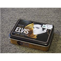 Elvis Special Edition Playing Card Set; 2 unique & distinctive decks of cards in a Collector’s tin!